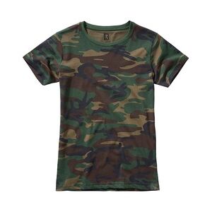 Brandit Textil Brandit Ladies T-Shirt Cotton woodland, Größe XL