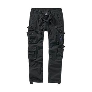 Brandit Textil Brandit Pure Slim Fit Trouser Cargohose schwarz, Größe XL