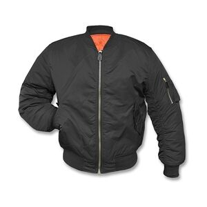 Mil-Tec MA1 Fliegerjacke Basic schwarz, Größe 5XL