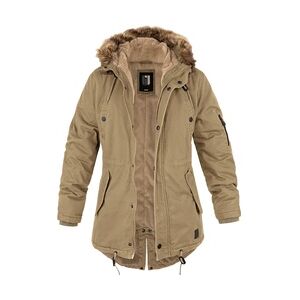 bw-online-shop Ladies Fishtail Winterparka (Sale) camel, Größe M