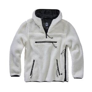 Brandit Textil Brandit Teddyfleece Worker Pullover white, Größe 6XL