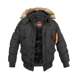 Poolman Winterjacke Rockford schwarz, Größe L