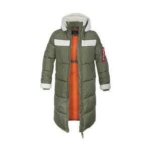 Industries Wintermantel Puffer Coat ZH Alpha Wmn (Sale) sage green, Größe XL