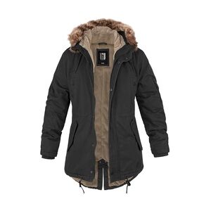 bw-online-shop Ladies Fishtail Winterparka (Sale) schwarz, Größe S