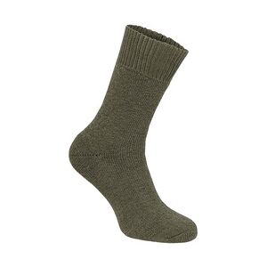 Nordpol Vollplüsch Thermo Socken Immerwarm oliv, Größe 39-41