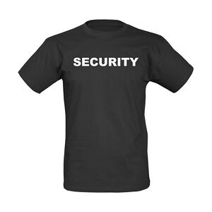 Security T-Shirt I (Sale) schwarz, Größe M