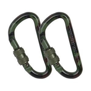 Mil-Tec Tactical Karabiner Alu Tarn 60mm 2er-Set