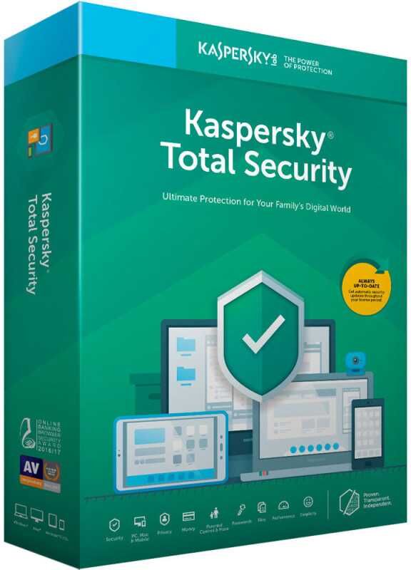 Kaspersky Total Security 2024 (Kaspersky Plus) - PC / MAC / ANDROID / IOS