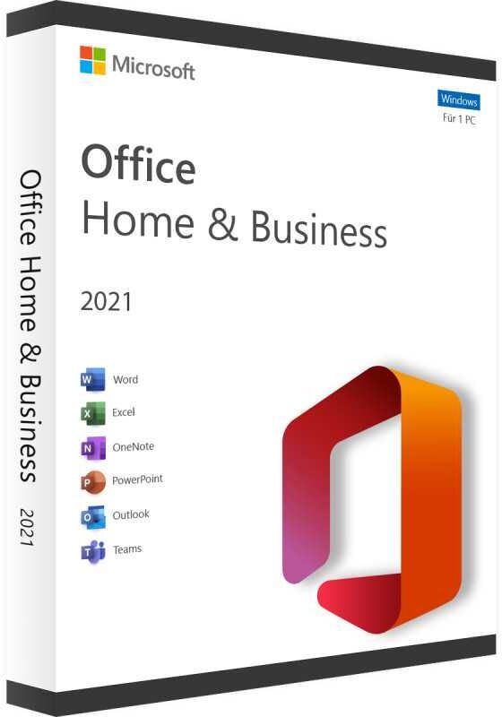 Microsoft Office 2021 Home and Business - Lifetime