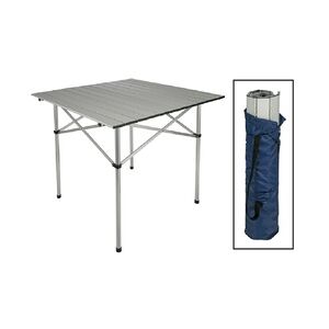 Haushalt International Campingtisch mit Rollplatte, Klapptisch mit Tasche