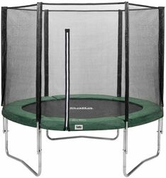 Salta Trampolin COMBO rund mit Sicherheitsnetz 251 cm Grün