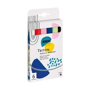 Kreul Triton Acrylic Marker medium 6er Set