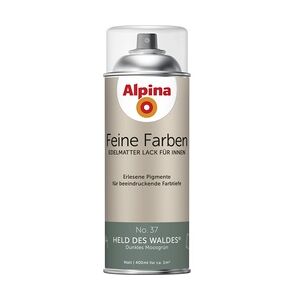 Alpina Feine Farben Sprühlack No. 37 Held des Waldes  moosgrün edelmatt 400 ml