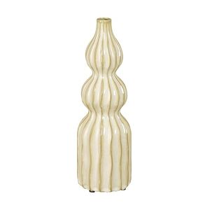 Mica Decorations Mica Vase Felipe beige Keramik 35 cm