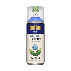 Belton free Lackspray Acryl-Wasserlack 400 ml himmelblau matt