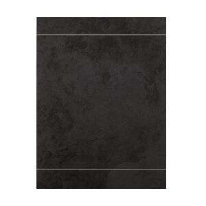 Grosfillex Kunststoff Element Premium 260 x 50 cm, 6 mm, Schiefer Square