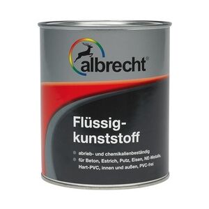 Albrecht Flüssigkunststoff 750 ml RAL 7001 silbergrau