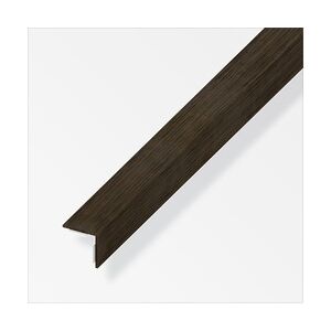 alfer Winkel 2.5 m, 30 x 30 mm PVC (Kunststoff) glatt wenge