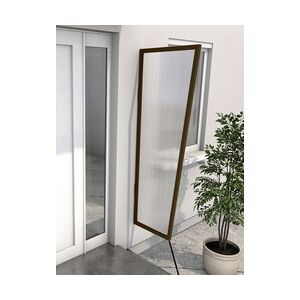 Gutta Seitenblende B2 Aluminium braun, Polycarbonat bronce