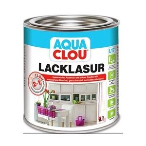 Aqua Clou Lacklasur L17 Nr.16 750 ml weiß seidenmatt