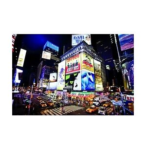 papermoon Vlies- Fototapete Digitaldruck 250 x 180 cm New York Time Square