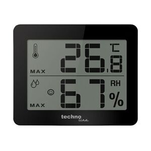 Technoline Wetterstation WS 9450 schwarz-alu