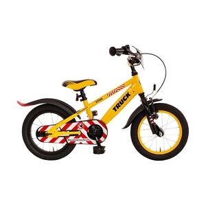 Bachtenkirch Kinderfahrrad Truck 14 Zoll gelb schwarz mit Rücktritt