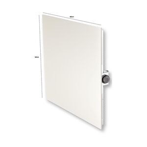 Jollytherm Bella Jolly Infrarot Glasheizkörper 60 x 80 cm 580 Watt, weiß