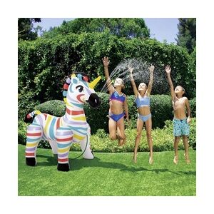 Summer Waves Aufblasbares Zebra-Einhorn Sprinkler 1.57 m x 94 cm x 1.57 m