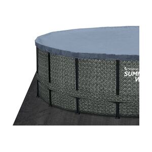 Summer Waves Pool Frame Dark Herringbone Print Elite 5,49 m x 1,22 m