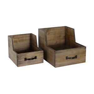 Dijk Natural Dijk Schubladen Holz natur 32 x 27,5 x 24 cm