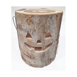 House of Rustic Holzlaterne Halloween Ø 16 x 18 cm