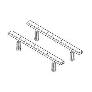 Ottofond Universal-Wannenfuß für Acrylwannen 1 Set = 2 Stück