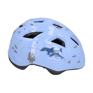 Fischer Fahrradhelm Kinder Plus Dolphin XS/S hellblau