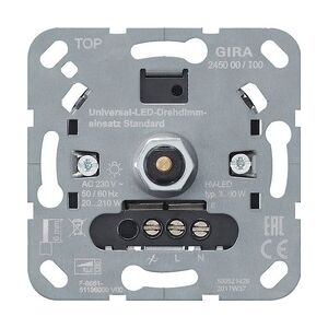 Gira Universal LED Dimmer Dreh-Ausschalter, 245000