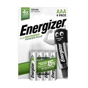 Energizer NiMH Akku Power Plus Micro AAA 700 mAh 4er Pack