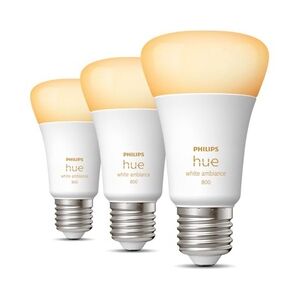 Philips Hue LED Leuchtmittel 3er-Set White Ambiance E27 6 W