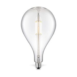 Just Light. JustLight LED Leuchtmittel Tropfenform E 27 - 4 W Filament
