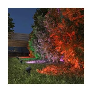 Müller Licht tint 3er Set LED Gartenspot Flores Gen2 19,5 x 6,5 cm RGBW