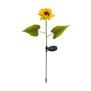 Light & More LED Solar-Sonnenblume 78,5 cm warmweiß 2 Stück