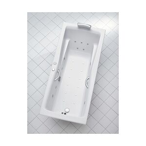 Ottofond Whirlpool-Badewanne Komplettset Atlanta 170 cm