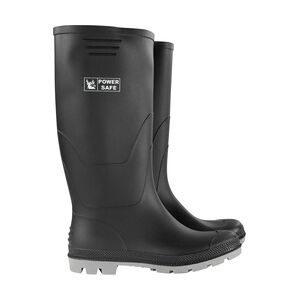 Power Safe PVC-Stiefel hoch schwarz-grau