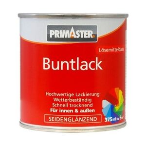 Primaster Buntlack RAL 7035 375 ml lichtgrau seidenglänzend