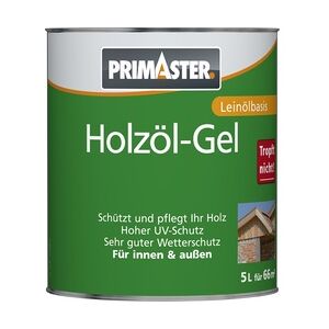 Primaster Holzöl-Gel 5 L eiche