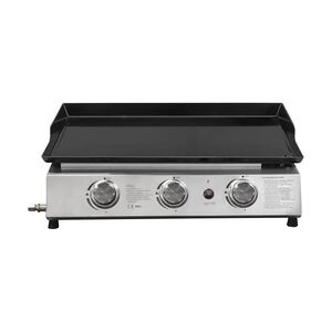 Justus BBQ-Gas-Plancha Grilleau 3 mit Grillwanne