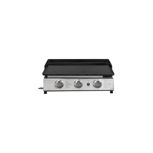 Justus BBQ-Gas-Plancha Grilleau 3 mit Grillwanne