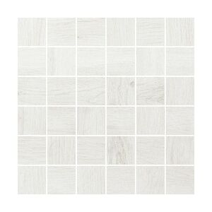 Vabene Mosaikfliese Feinsteinzeug Oak weiß 30 x 30 cm Steinmaß: ca. 4,8 x 4,8 cm