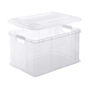 Rotho Aufbewahrungsbox Agilo A3 55 L transparent 59 x 39 x 31 cm (L x B x H)