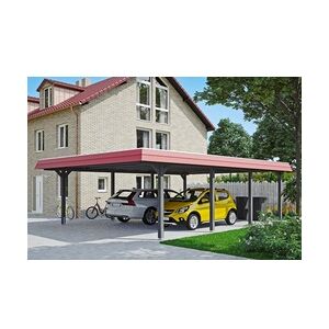 SKANHOLZ SKAN HOLZ Carport Wendland 630 x 879 cm mit EPDM-Dach