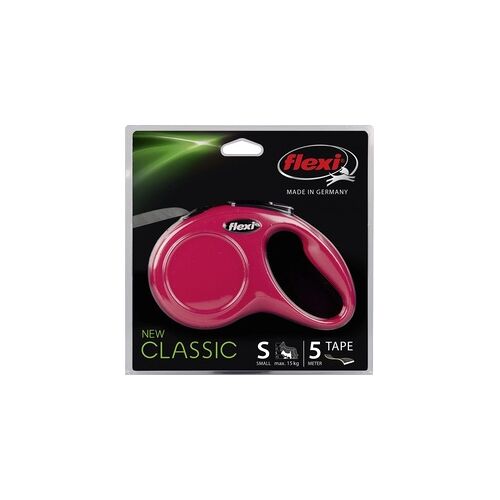 Flexi Hundeleine New Classic S rot, Gurt